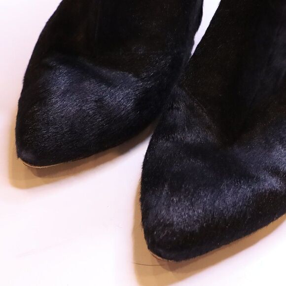 Maison Martin Margiela Pony Hair Heeled Boots Sz 9 - Picture 5 of 11
